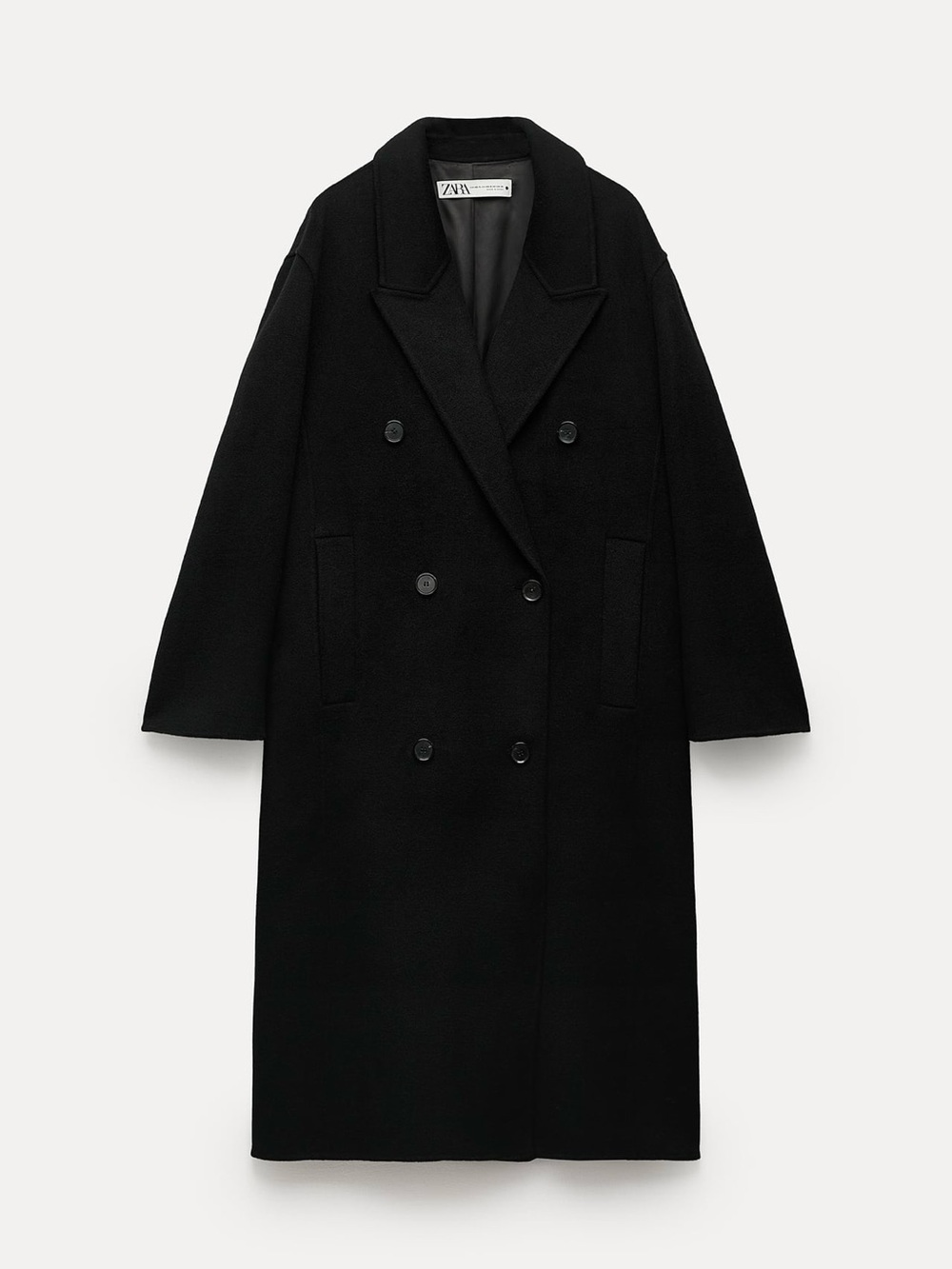 Zara Double-Breasted Oversized Wool Coat Frankie Shop Aritzia Mango COS Quince